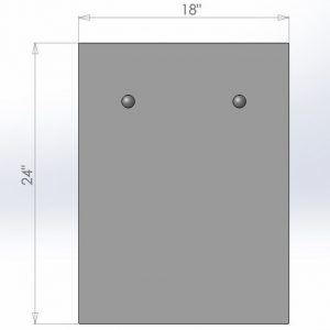 TAC Rectangle 18"x24"