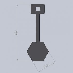 22/Airgun MLS 2″ Hex