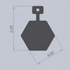 22/Airgun MLS 4″ Hex