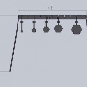 Alternative view of 22/Airgun MLS Breakdown Rack