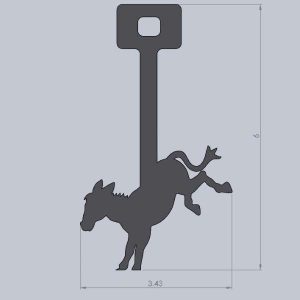 Alternative view of 22/Airgun MLS Bucking Donkey