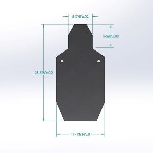 BC-C Zone® target with NEW and IMPROVED "no weld" 2x4 bracket and Base - Image 9