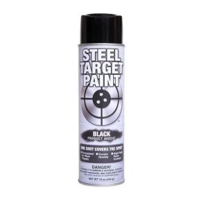 Black Steel Target Paint