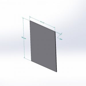 Bullet Trap Steel Liner