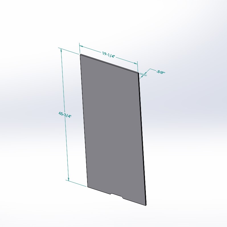 Bullet Trap Steel Liner - Image 2