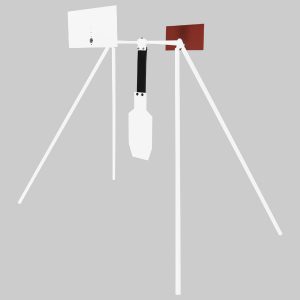 Alternative view of Orange Flash Target Card
