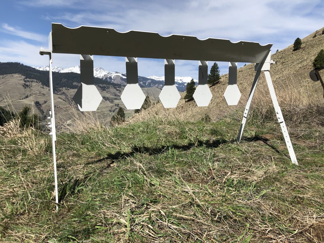 Hat Creek Rifle Plate Rack