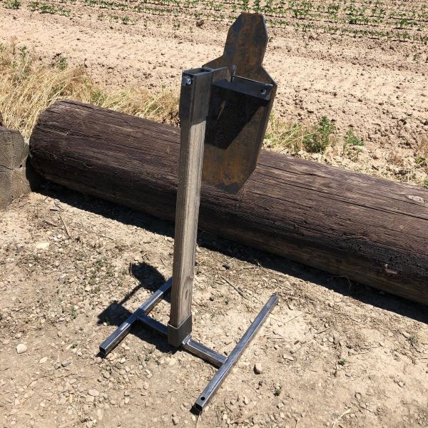 BC-C Zone® target with NEW and IMPROVED "no weld" 2x4 bracket and Base - Image 2