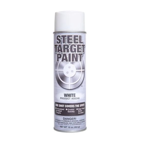 white steel target paint mgmtargets.com