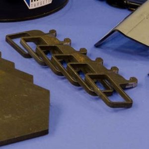 Alternative view of MLS Plate Rack in  Bucket Hangers